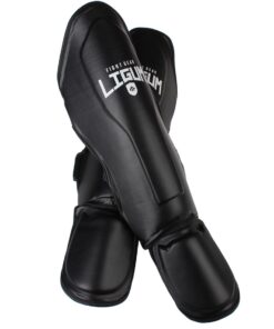 Shin Pads - Black - Ligum Fight Gear - M