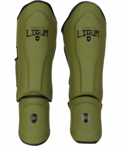 Shin Pads - Olive Green - Ligum Fight Gear - M
