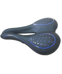 Shock Absorbing MTB Bike Saddle Seat Bicycle Cycling Seat-Blue