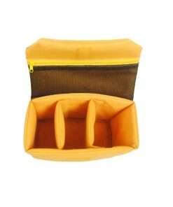 Shockproof DSLR Camera Inner Bag Insert Case-Yellow
