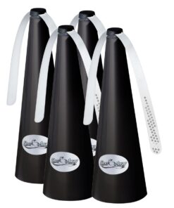 ShooAway - Fly Repellent Fan - Chemical free - Pack of 4 - Black