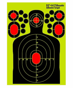 Shooting Adhesive Rifle Targets Splatter Reactive Human Paper 10 Pieces