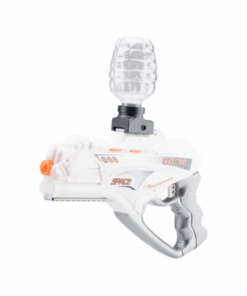 Shooting Elite 2-in-1 Gel Blaster and Nerf Gun - White
