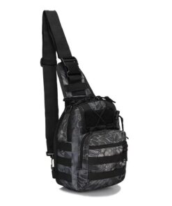 Shoulder Bag Tactical - black snake camo