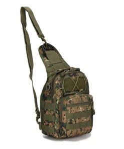 Shoulder Bag Tactical - green pixel camo