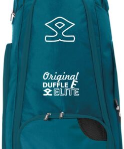 Shrey Elite Duffle Wheelie Cricket Bag - Teal/Gold