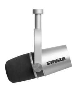 Shure MV7 USB Podcast Microphone (Silver)