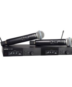 Shure SLXD24E-B58 -Dual Channel Digital Wireless Handheld Microphone System