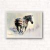 Shuvanni African Wildlife Art - Framed Canvas Prints - Wall Art Zebra