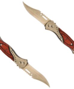 Siberian Tactical Folding Knife - 24cm (2 Pack)