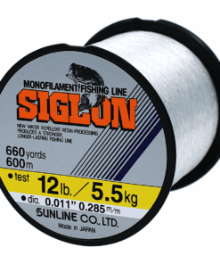 Siglon Fishing Nylon 600m (12Lb/5.5Kg) (Clear)