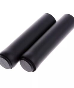 Silicone Anti-Slip MTB and Scooter Handle Grips - Black