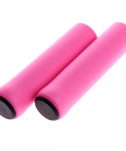 Silicone Anti-Slip MTB and Scooter Handle Grips - Pink