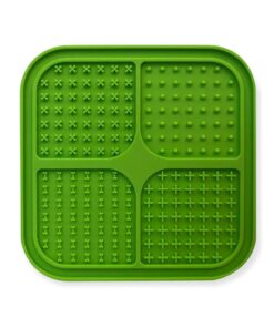 Silicone Pet Lick Mat With Suction Cups - Green