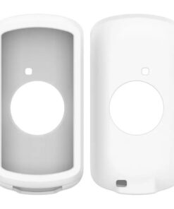 Silicone Protective Case Cover for Garmin Edge 1040 GPS - White