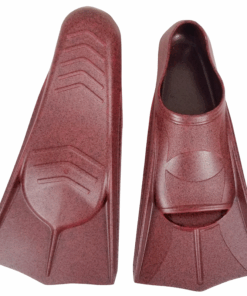 Silicone Recycled Training Fins - Maroon