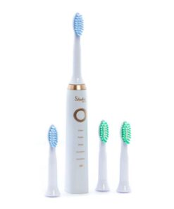 Silicone Self-Closing Toothpaste Dispenser - Pack of 3 - White, Pink