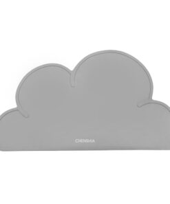 Silicone Waterproof Pet Feeding Placemat Dogs Cats Raised Edge Mat