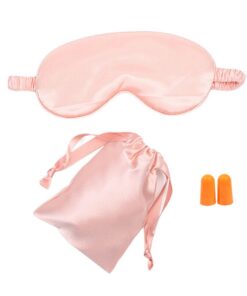 Silk Double-Side Shading EyeShade Sleeping Eye Mask-Pink