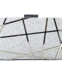 Silver Luxury Women Wedding Evening Designer Bag