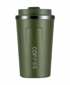 Simple Design Coffee Travel Flask - 510ml - Green
