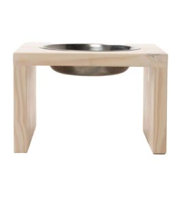 Singke Bowl Raised Feeder for Larger Dogs