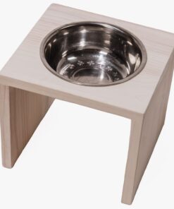 Single Bowl Extra Large Feeder- White