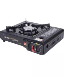 Single Burner Canister Camping Gas Stove with Travel Case
