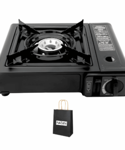 Single Burner Canister Camping Portable Gas Stove + Gift Bag NATAN - 2 Pack