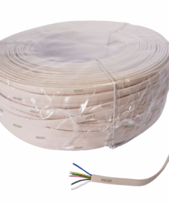 SiRCONY Telephone FLAT cable (100M) 6 core IVORY