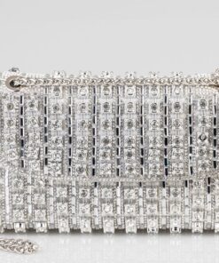 Sissy Boy Bright Night Small Embellished Bag With Chain Strap