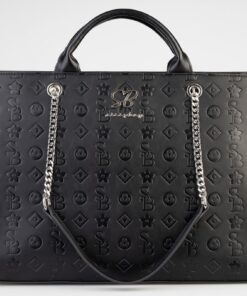 Sissy Boy Daily Impress Large Tote Bag With Debossed SB Pattern