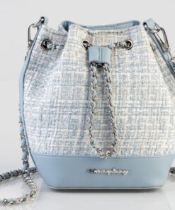 Sissy Boy - Fall For You Boucle Drawstring Bucket Bag