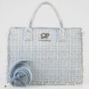 Sissy Boy - Love Me Blue Boucle Tote Bag
