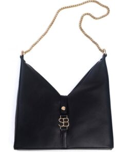 Sissy Boy Shape It Out Geometric Crossbody Bag Black