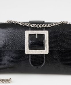 Sissy Boy: Whenever, Forever Crossbody Bag With Embellished Buckle Flap