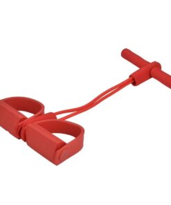 Sit-up Pedal Resistance Bands for Workout Tummy Training - Red