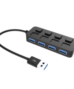 SIXTEEN10 4-Port USB 2.0 Hub with Individual LED Power Switches