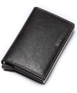 SIXTEEN10 Credit Card Pop Up Wallet - Grey