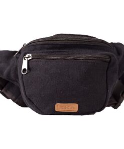 SKA 3-Zip Moonbag - Black
