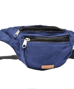 SKA Blue 3 Zip Moonbag
