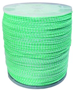Ski Rope - Green and White - 5mm x 1450m