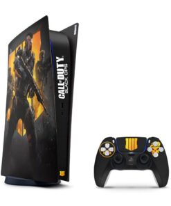 SkinNit Decal Sticker Skin For PS5 Digital (No Disk): Black Ops 4 2021