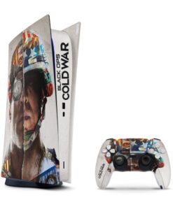 SkinNit Decal Sticker Skin For PS5 Digital (No Disk): Black Ops Cold War