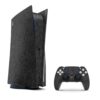 SkinNit Decal Sticker Skin For PS5: HoneyComb Black (Textured)