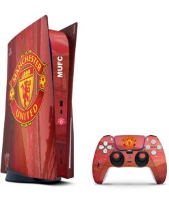 SkinNit Decal Sticker Skin For PS5: Manchester United