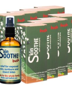 SkinSOOTHE bush (x8) - for exposed skin, sunburn, insect bites - 8x100ml