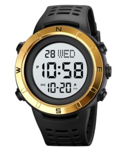 Skmei 2015 Digital Sport Watch - Gold-White
