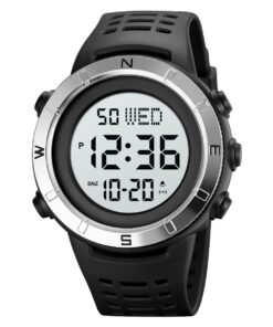 Skmei 2015 Digital Sport Watch - Silver-White