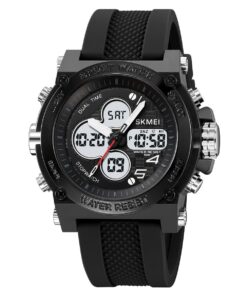 Skmei 2065 Digital & Analog Sport Watch - Black-White